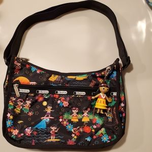 Lesportsac Disney Polynesian Paradise Classic Charm Hobo